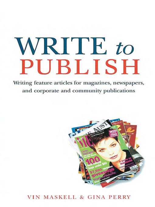 Cover image for Write to Publish